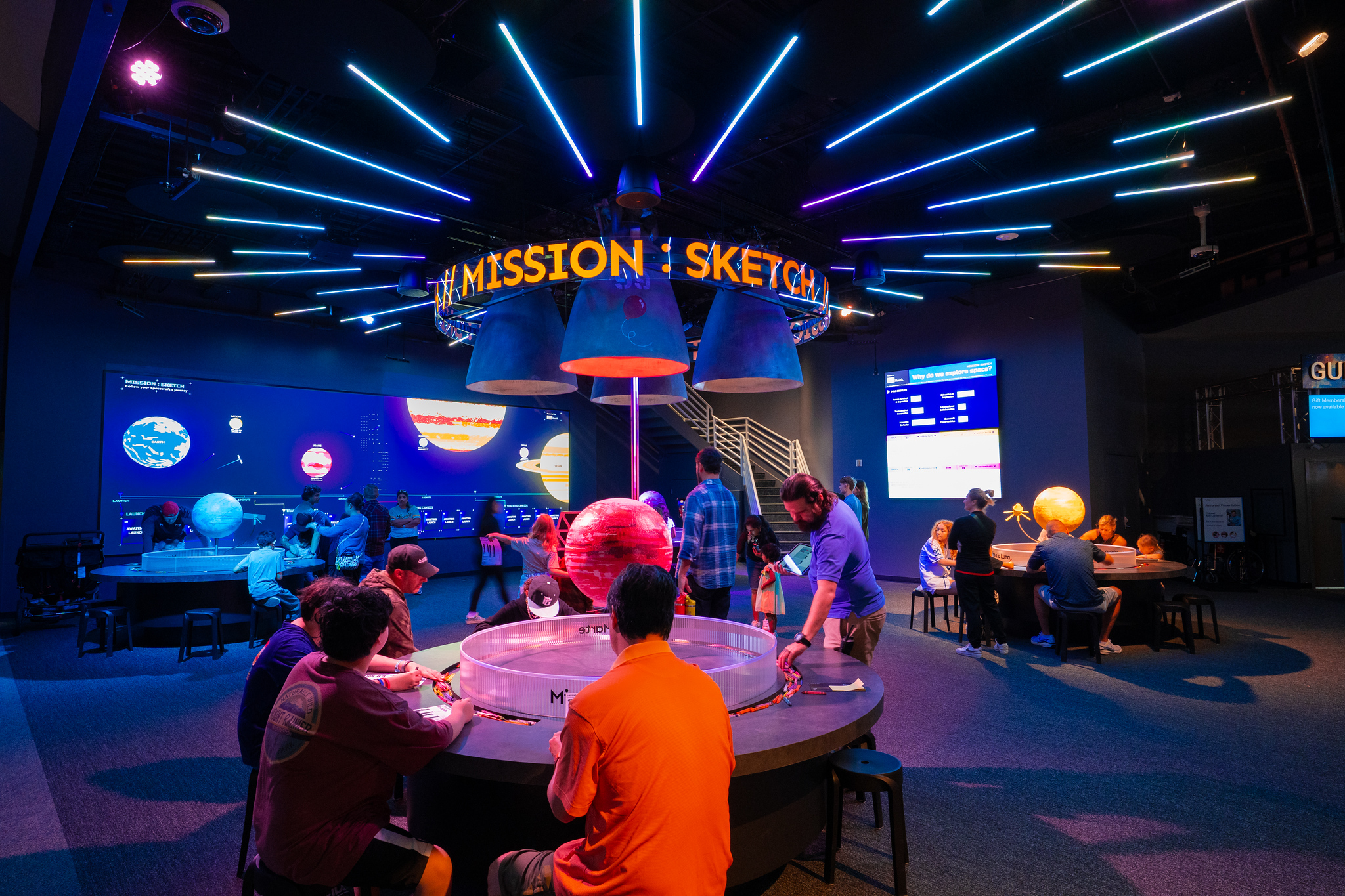 Space Center Houston, Mission Sketch